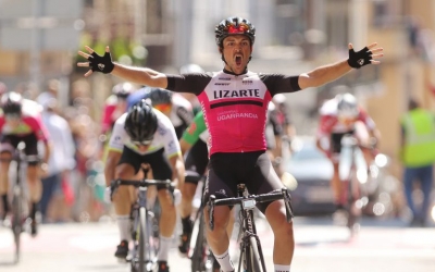 Raúl Rota en el moment de la victòria | Equipo Lizarte